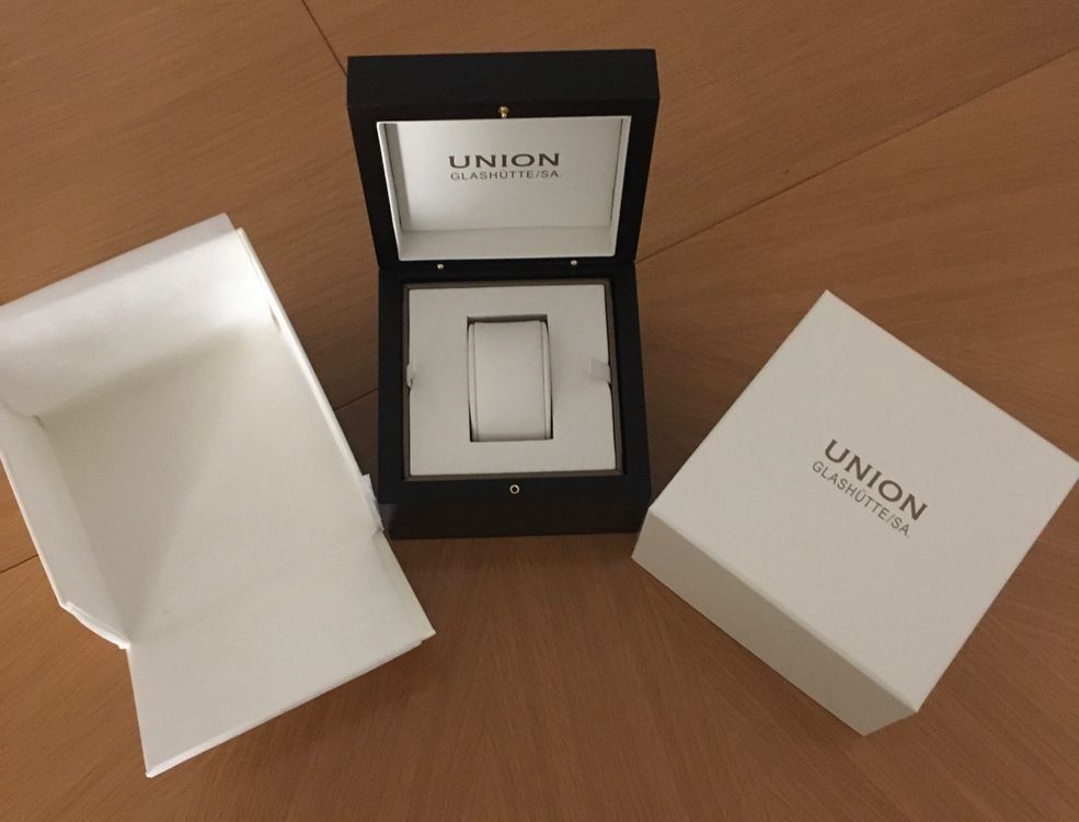 Glashütte Uhren: Uhrenbox Union Glashütte SA Neu – Neu (gemäss Beschreibung) aus Zürich von puki6