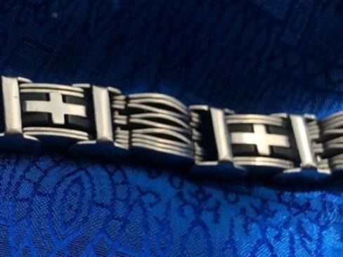 Bracciali & Braccialetti: Modeschmuck - Gothic Armband - Edelstahl – Usato da Zürich venduto da mast728
