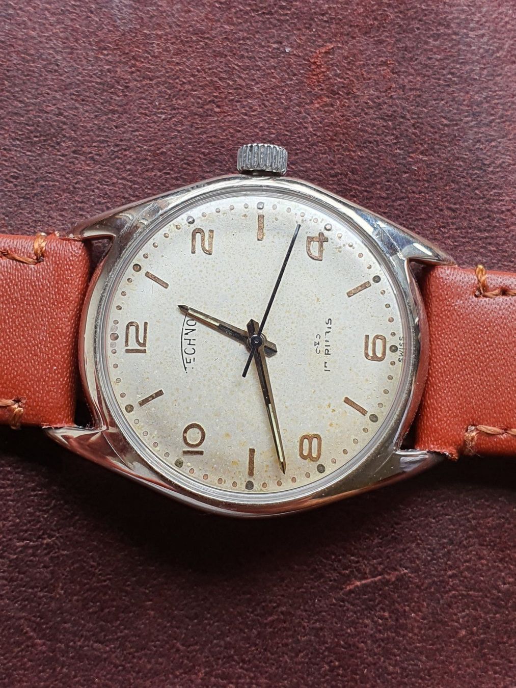 Orologi: Technos 17 Rubis Handaufzug AZ035 – Usato da Uster venduto da Allezeit 3