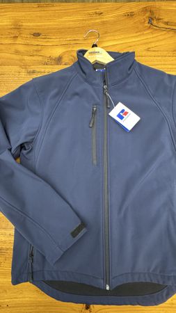 Russell Softshell Jacke, Gr. S, Dunkelblau, Neu