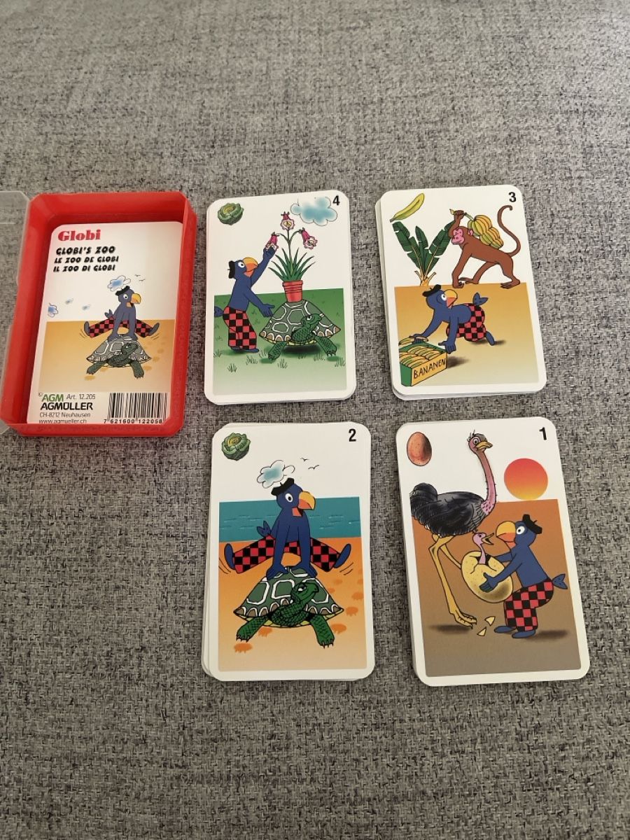 Giochi: Globi Quartett  – Usato da Oberrieden venduto da Boccia1981