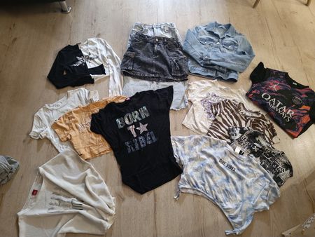 Sommer-Kleiderpaket für Mädchen, Grösse 146/152, Top!