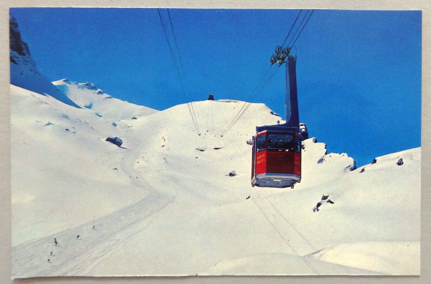 Ansichtskarten: Gstaad, Téléphérique Reusch-Cabane des Diablerets – Gebraucht aus Fétigny von Billy2miny