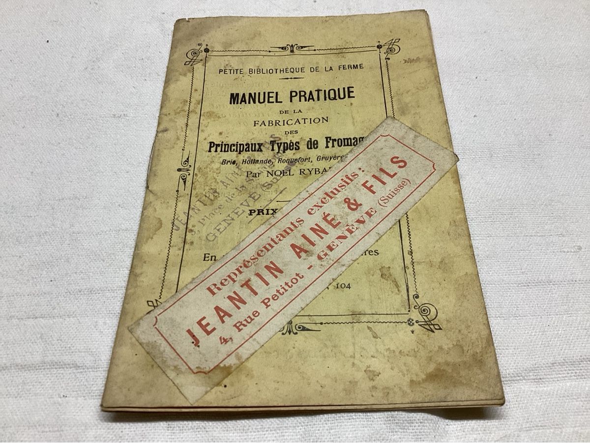 Documenti: Genève pub fabrication fromages vers 1910-20 – Usato da Luc (Ayent) venduto da Rebouille