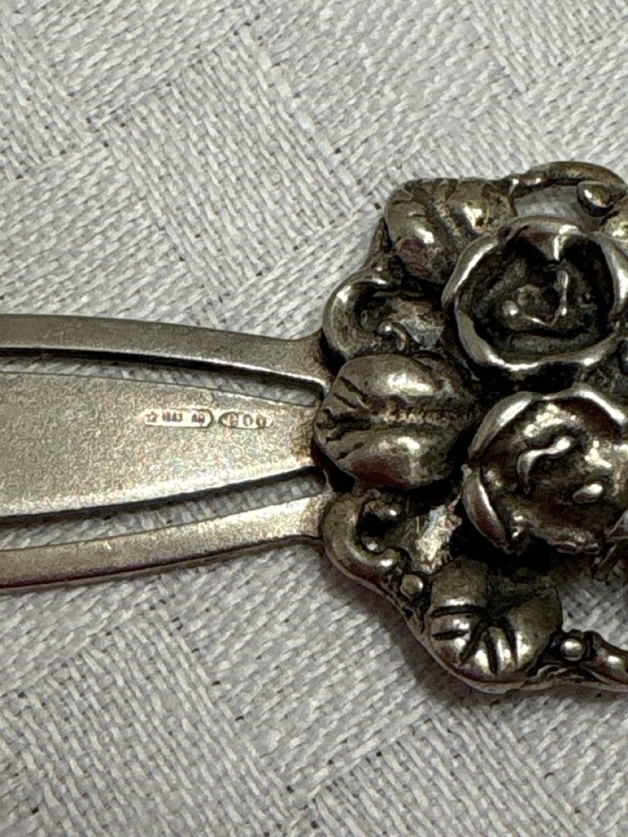 Altre raccolte & rarità: Antiker Buchzeichen Silber mit Rosenmuster - Einzigartig! – Usato da Gattikon venduto da mo.suter 1