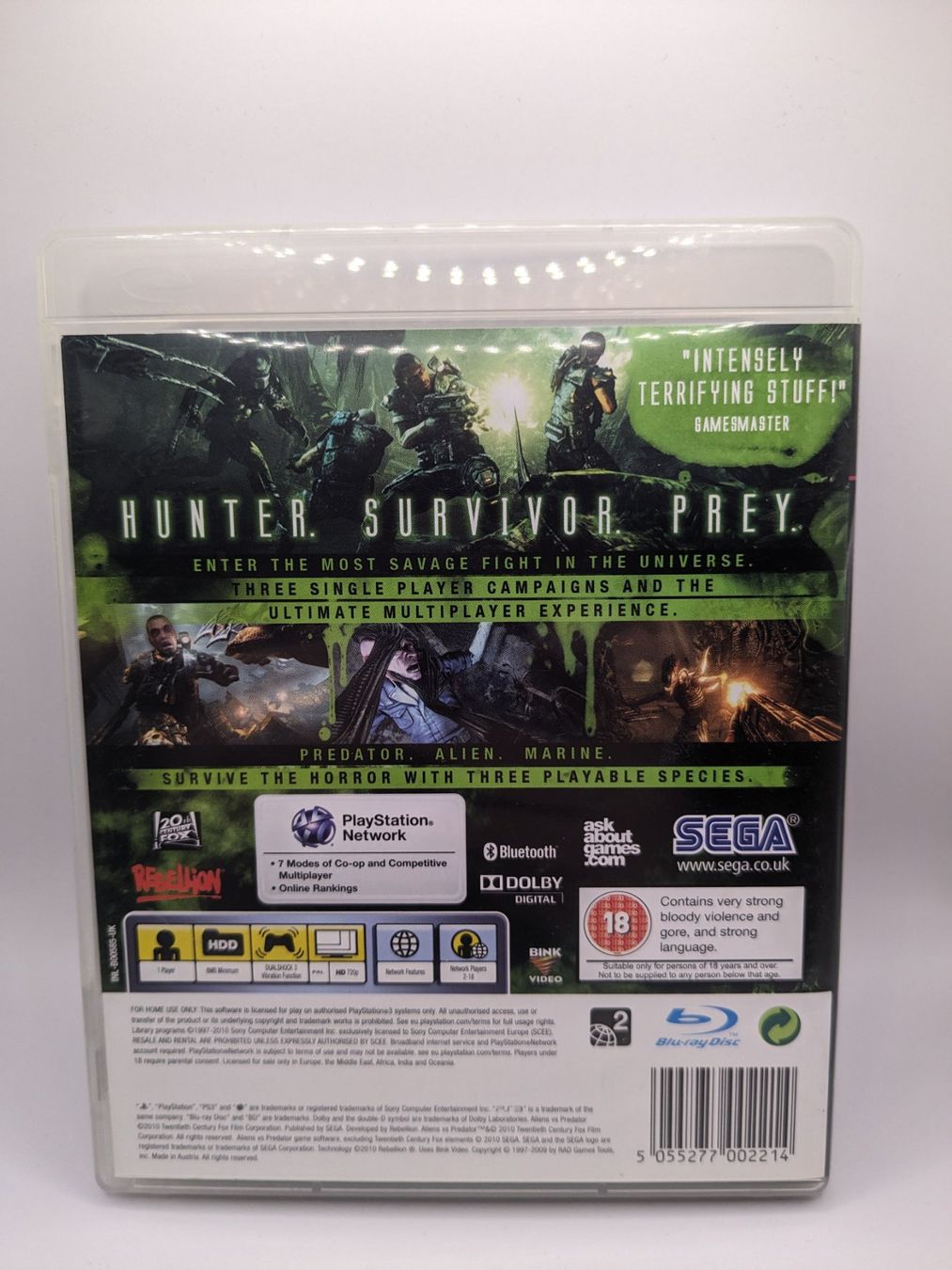 Sony Jeux: Aliens vs Predator - PS3 Game Playstation 3 – D'occasion à Hünenberg See par  2