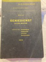 Schweizer Armee Handbuch Geniedienst Aller Waffen 1952