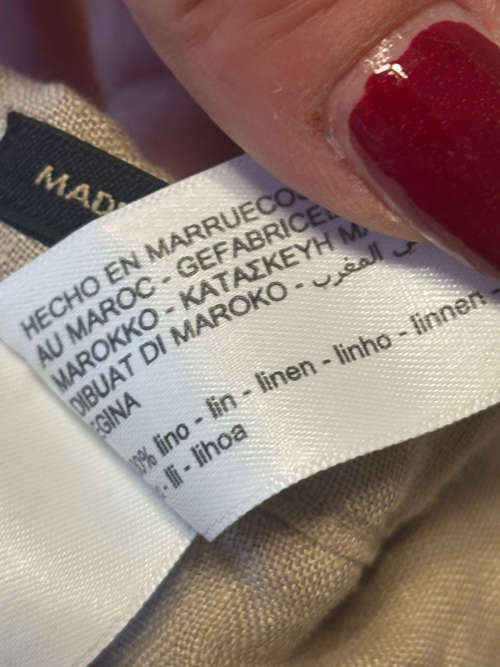 Massimo Dutti Pantalons: Massimo Dutti Marlenehose 100% Leinen Neu – Neuf (Voir description) à St. Margrethen SG par dijanaO 7