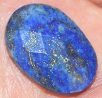 Cabochon L-5845 – Lapislazuli facettiert 18x13mm 12,15 Karat