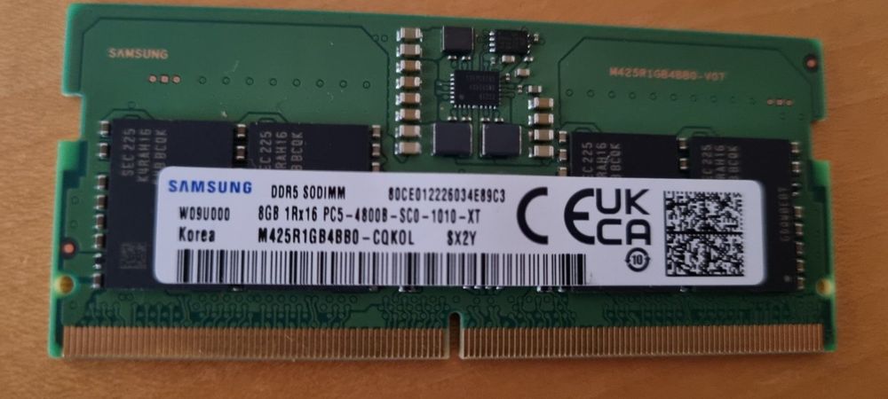 Samsung M425R1GB4BB0-CQKOL 8GB 262Pin SO-DIMM DDR5 | Kaufen auf Ricardo