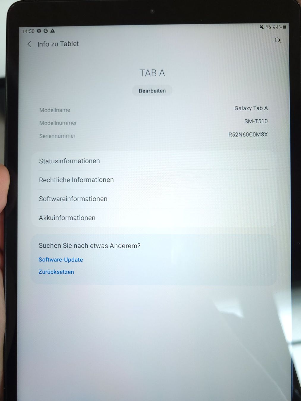 Samsung Tablettes PC: Samsung Galaxy Tab A – D'occasion à Embrach par iniiminii 8