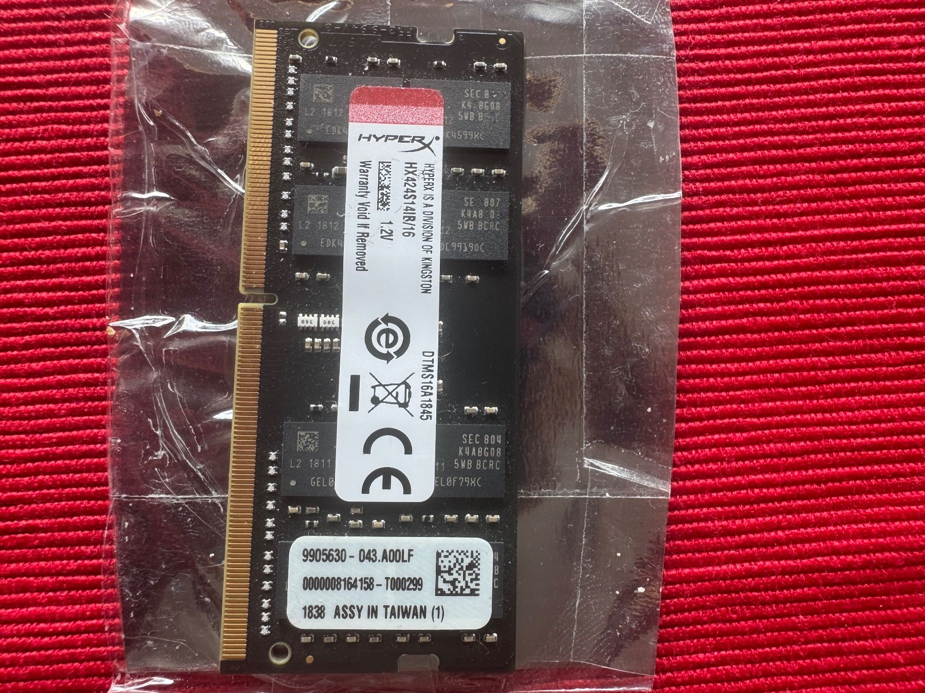 Hyperx Memoria / RAM: RAM Riegel HyperX Impact DDR4 8GB – Usato da Oberrohrdorf venduto da Mnussbi63 1