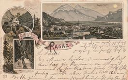AK  Gruss aus Ragaz  Litho 1900