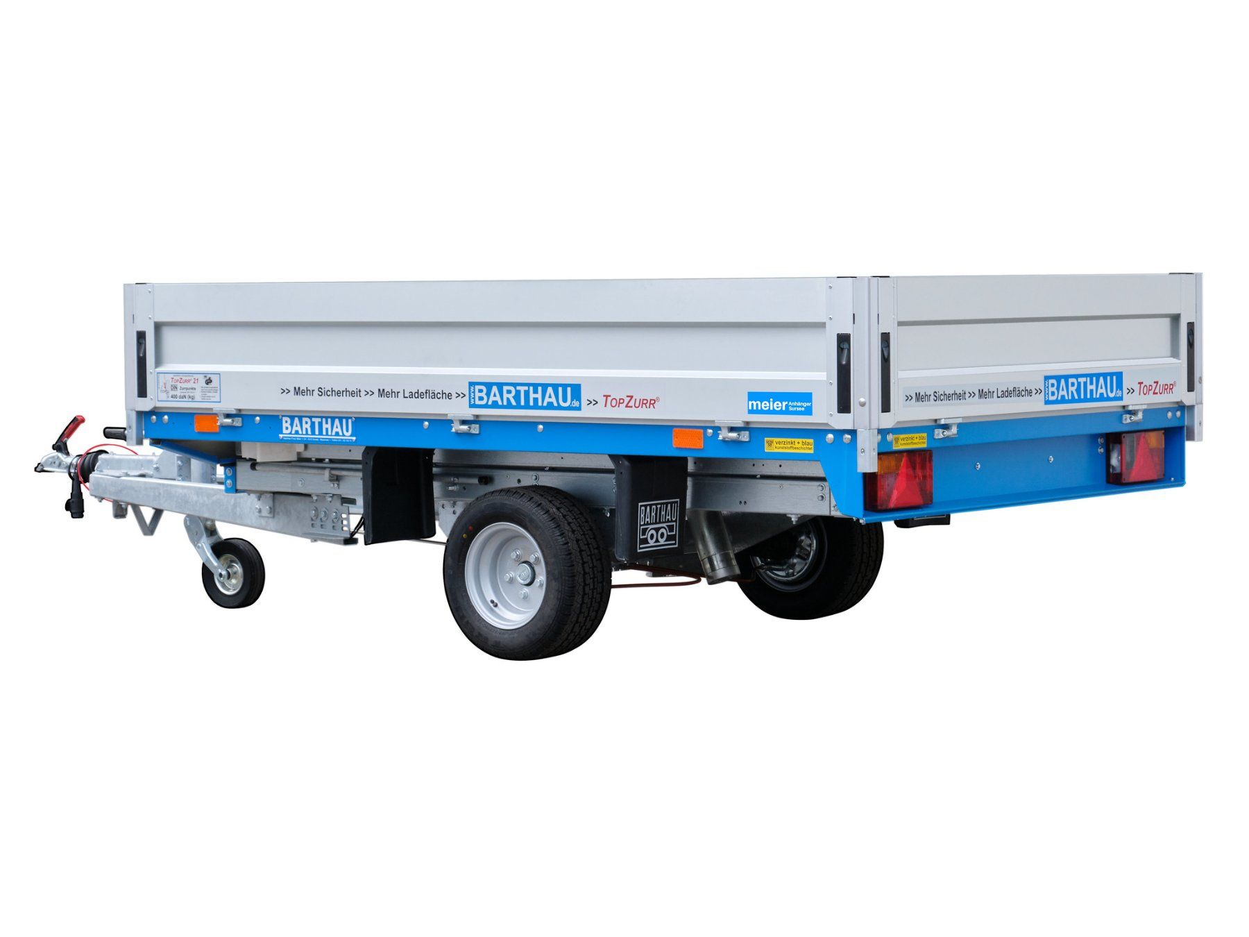 Barthau Anhänger: Barthau Rückwärtskipper 1500 kg – Neu (gemäss Beschreibung) aus Mauensee von Meier_Sursee 6