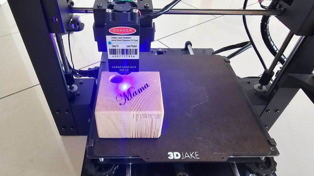 Anycubic I3 MEGA Laser Gravur und 3D Drucker Anfänger Profi (Gebraucht ...