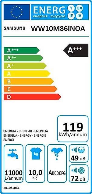 Elettrodomestici da cucina: Samsung Ww10m86inoa/Ws mit Auto Dispenser – Usato da Ittigen venduto da mar_m9sk 1