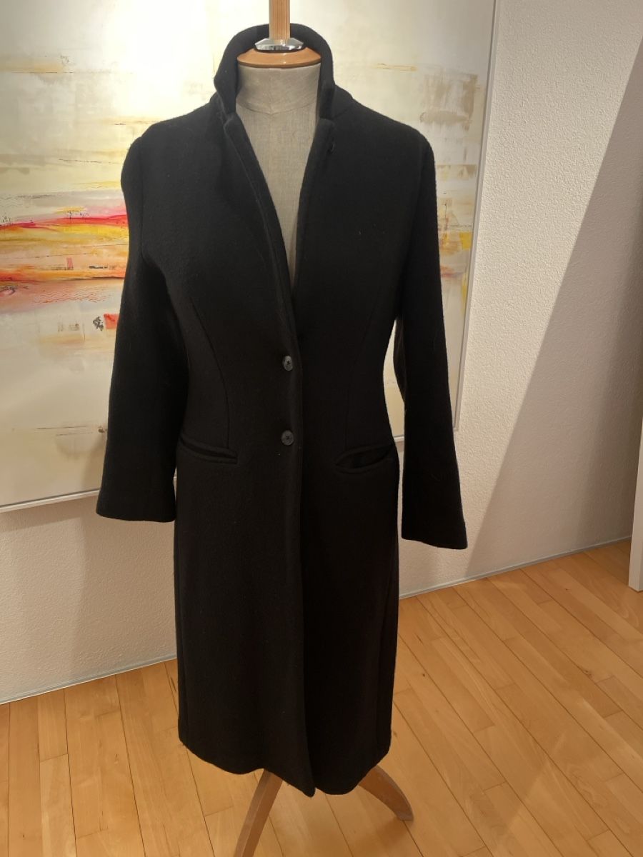 Cappotti: BARENA Wollmantel schwarz - Grösse 34 – Usato da Olten venduto da reja1965 1