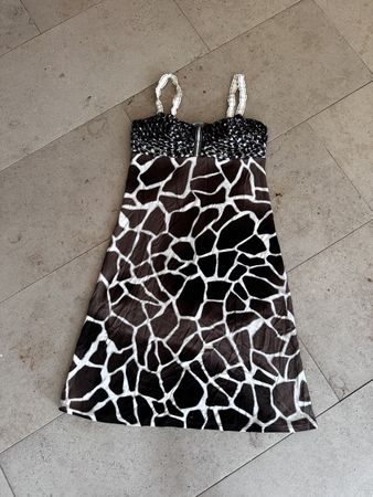 Marc Cain Kleid Giraffenprint Grösse N3 mit Reissverschluss