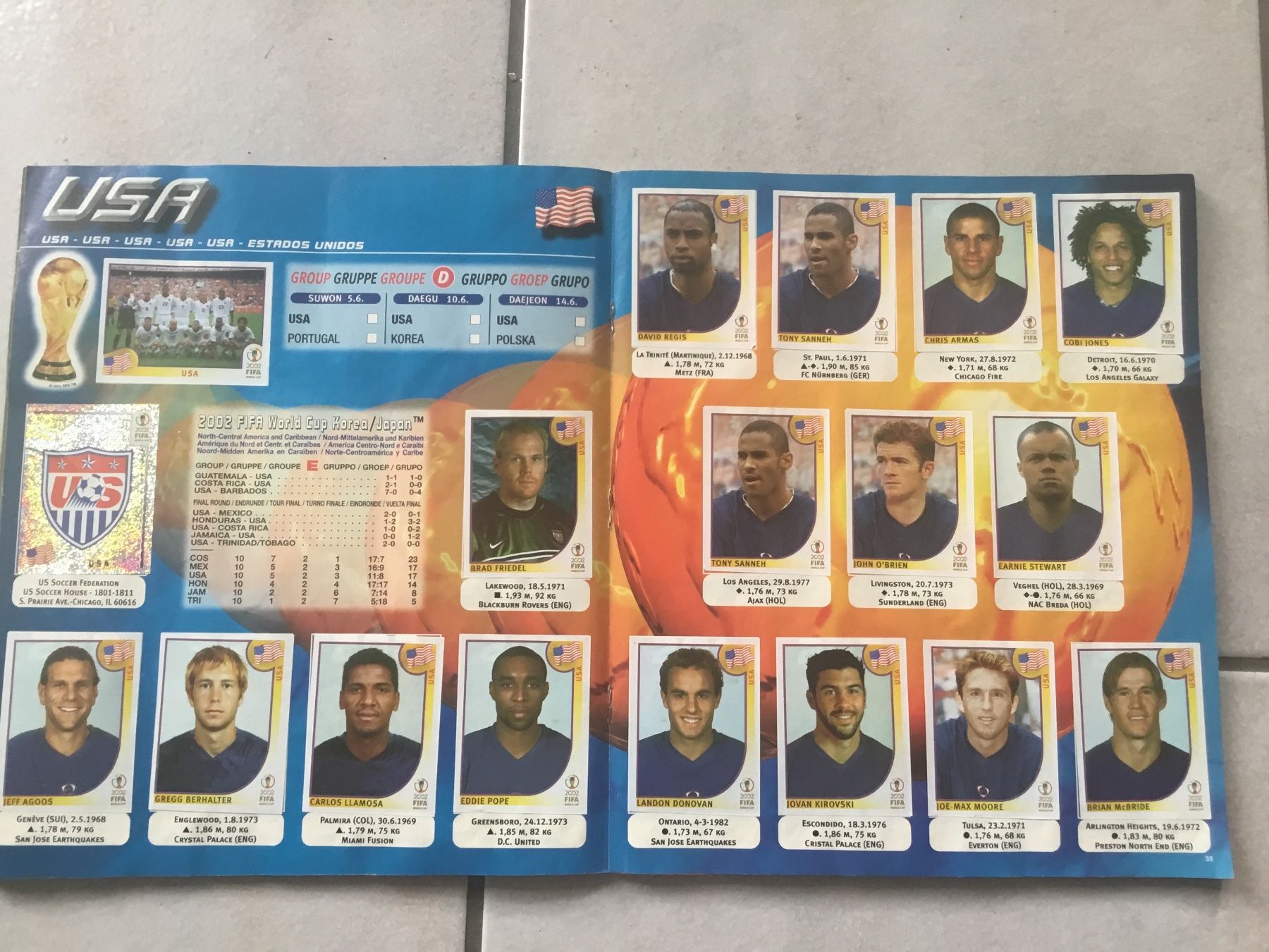 Panini Album: Panini Album WM 2002 komplett – Usato da Donzhausen venduto da Rana79 4