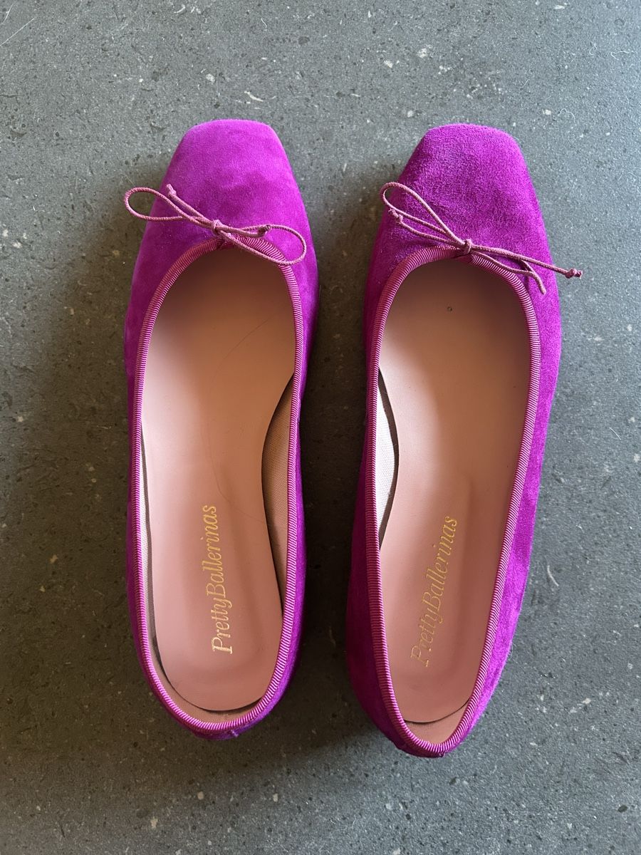 Scarpe da donna: Pretty Ballerinas - daim violet - T40 – Nuovo (secondo la descrizione) da Zürich venduto da Kavaga 1