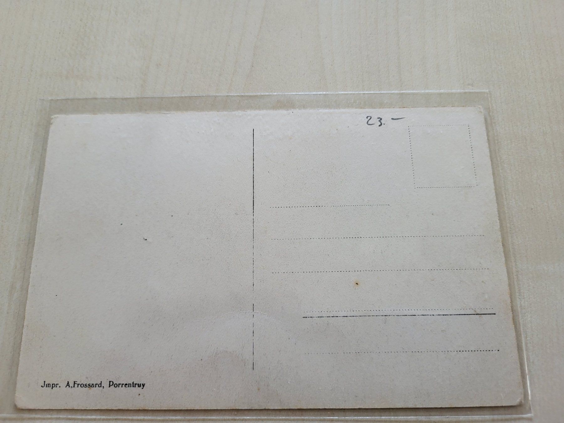Ansichtskarten: Carte postale Col des Rangiers – Gebraucht aus St-Ursanne von kmi_6pyk 1