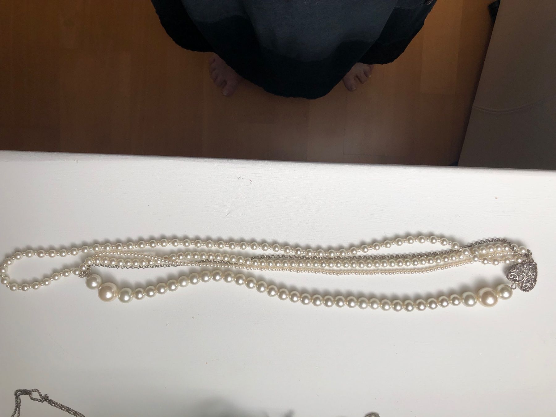 Catenine: Kette aus kunst Perlen LP 119.- – Usato da Buchs-ZH venduto da Birikina