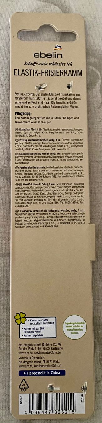 Altro per la cura dei capelli: Kamm, neu – Nuovo e nell'imballaggio originale da Zürich venduto da Maria2021 1