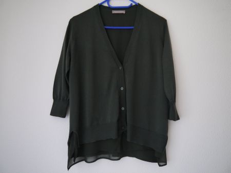 BRUNO MANETTI Cardigan aus Seide