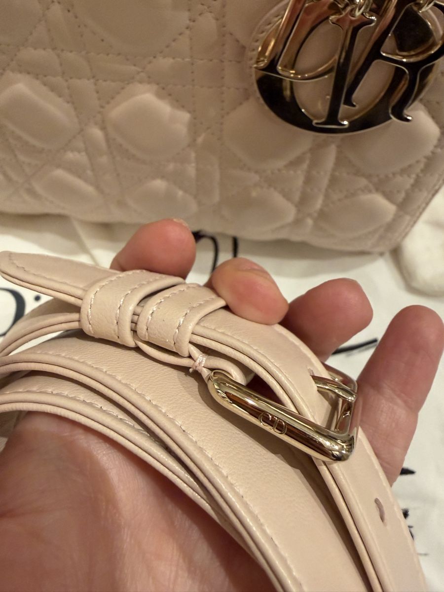 Dior Borse da donna: Authentic Lady Dior Bag - Light Pink, medium – Usato da Schwyz venduto da ann_5w8m 3