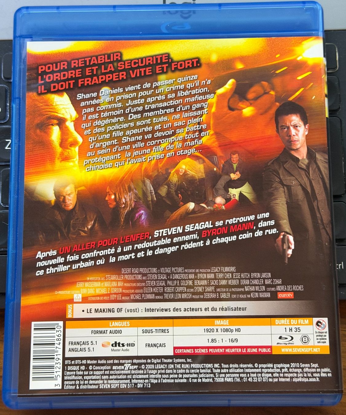 Tutti i DVDs: Dangerous Man (2009) - Blu-ray – Usato da Semsales venduto da __Florian__ 2