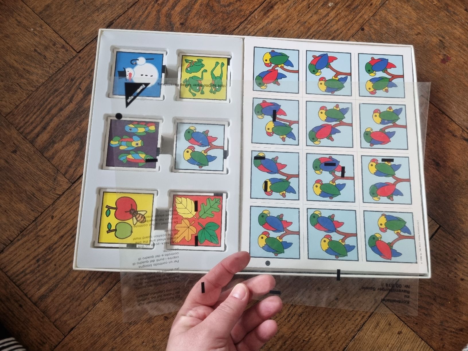 Ravensburger Giochi: Regarde bien! Jeu Ravensburger vintage – Usato da Fribourg venduto da jarmilka 2
