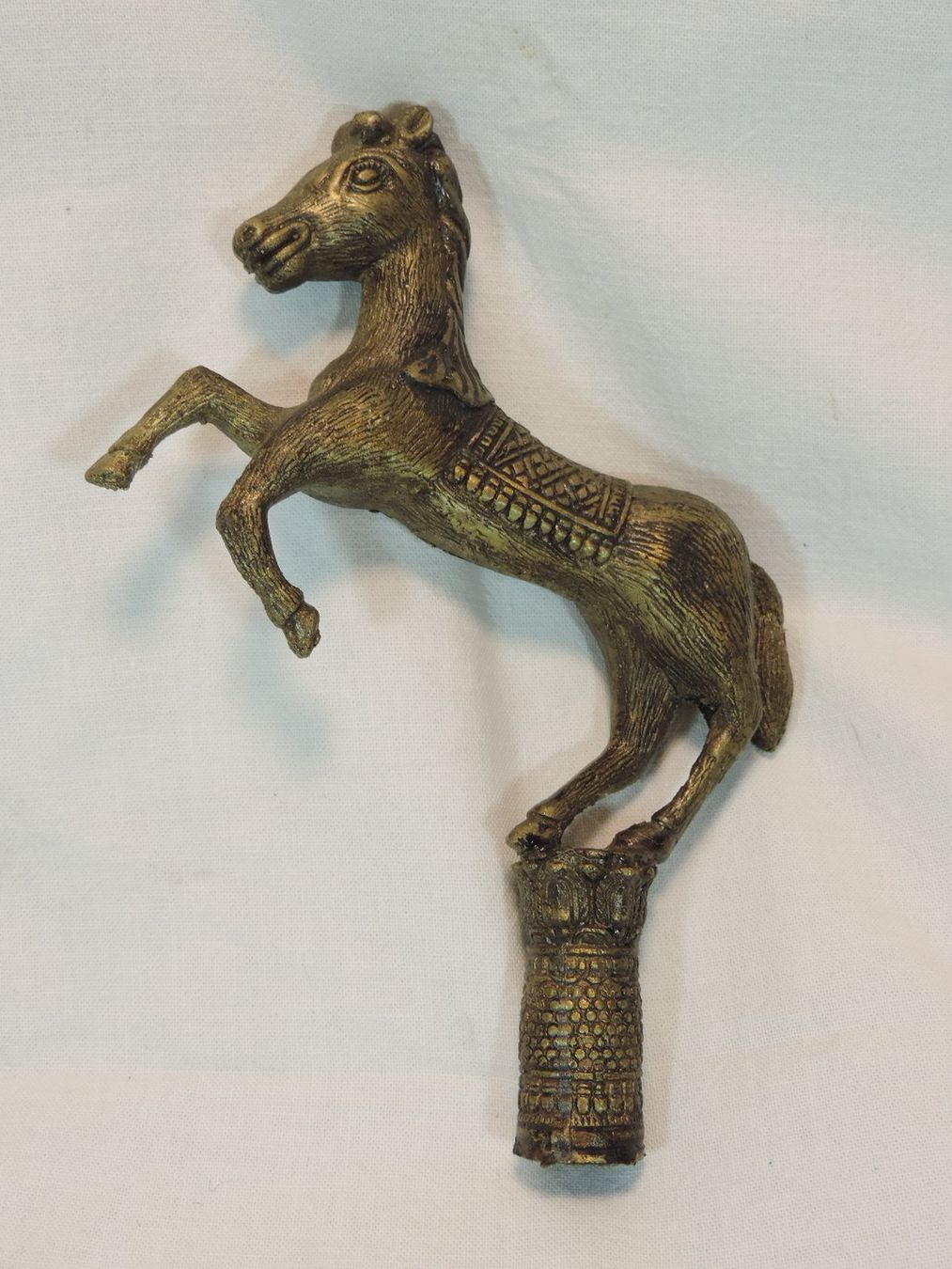 Figuren: Dekoratives Pferde-Objekt, Messing Pferd – Gebraucht aus Duggingen von doogbua 2