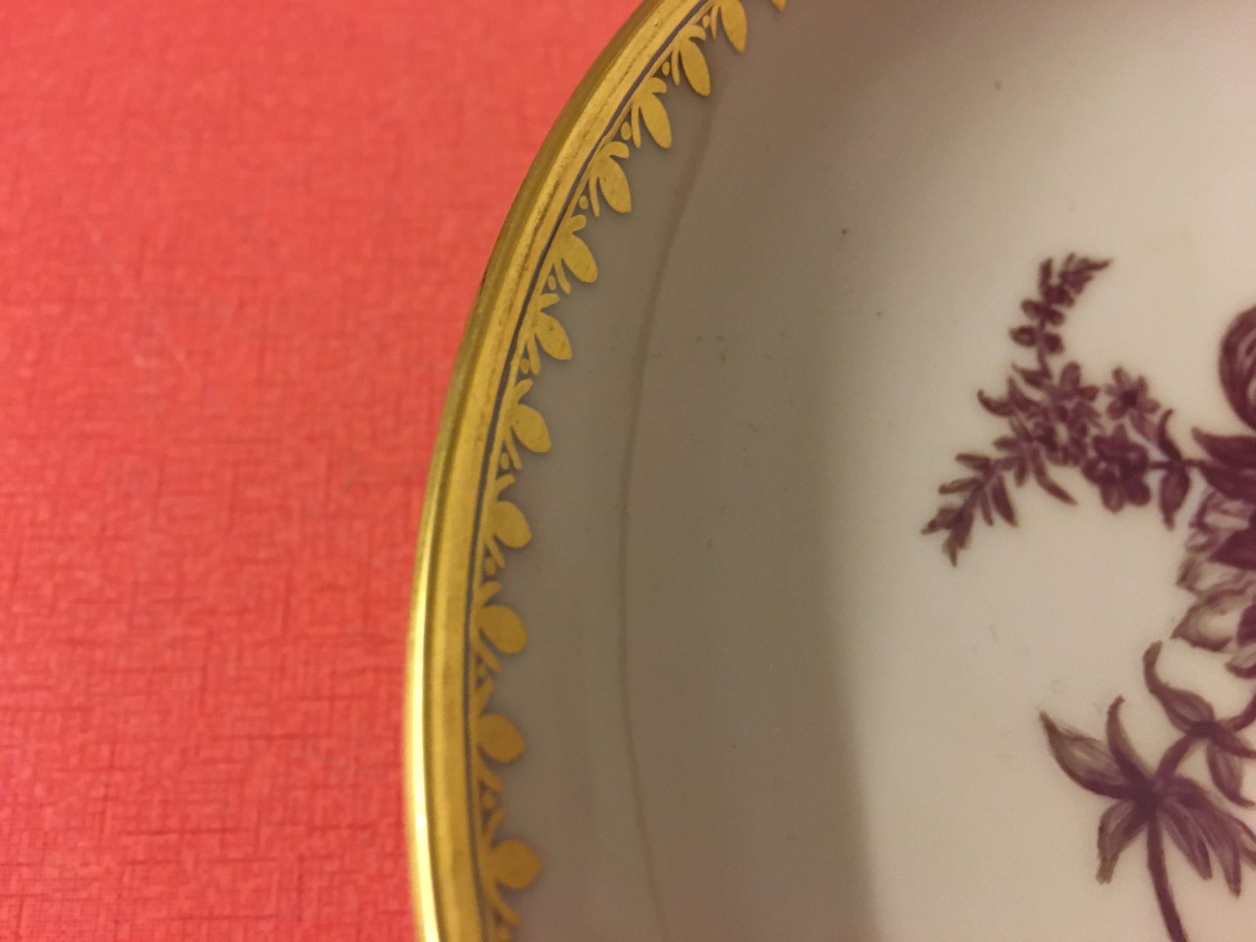 Ciotole: Wunderschöne Porzellan Schale Handgemalt. – Usato da Lanzenhäusern venduto da vic63 2