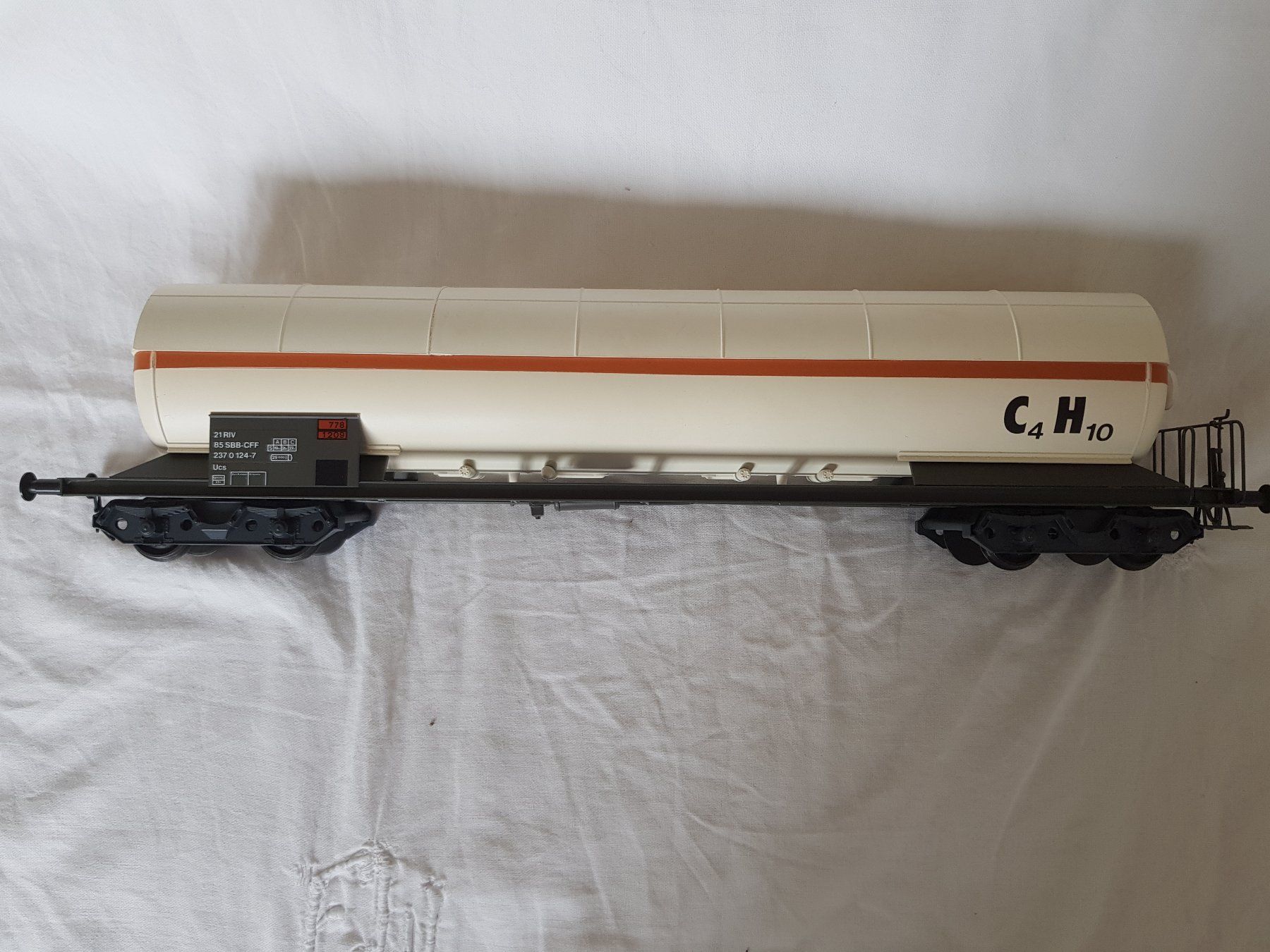 Modellini di ferrovie: Blum: SBB Ucs Gas-Kesselwagen – Nuovo (secondo la descrizione) da Luzern venduto da inca55 1