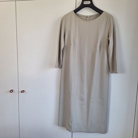 Schönes, elegantes PIU & PIU Kleid, Grösse 36, Beige, Italy