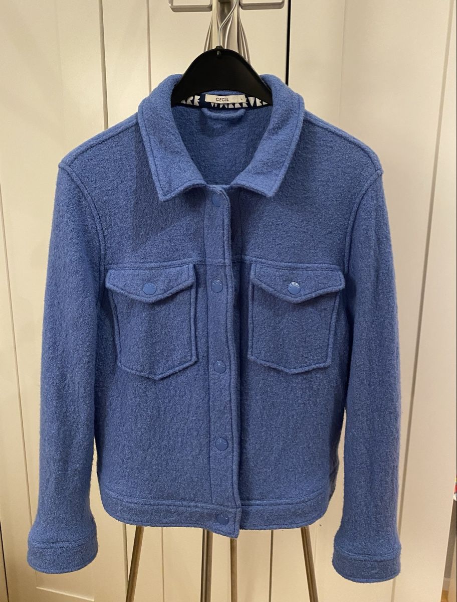 Cecil Giacche: Blau Damen wolle Jacke, Grösse L, Cecil – Usato da Stäfa venduto da gal_hl2w