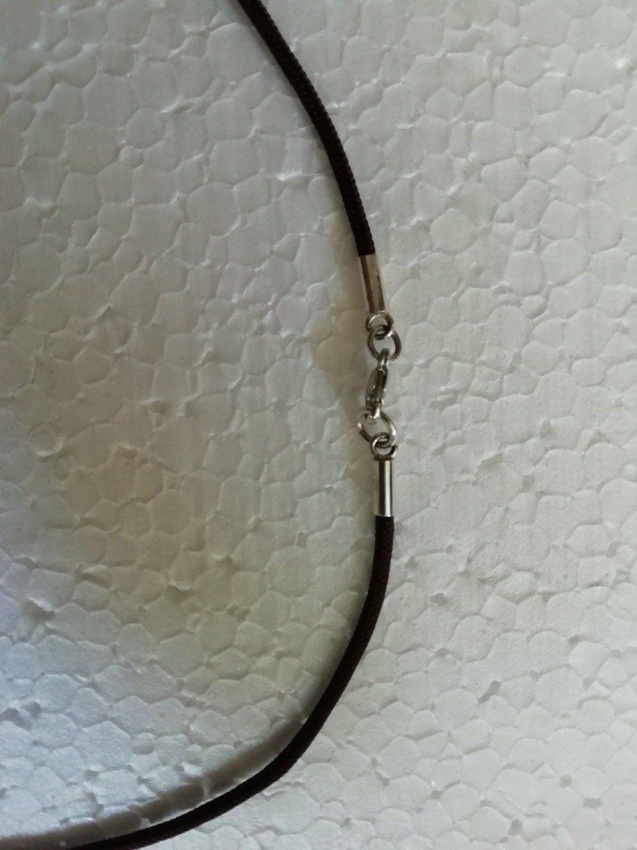 Catenine: Choker 40.5 cm mit Bernsteinen und Silberverschluss – Nuovo e nell'imballaggio originale da Basel venduto da Thymia 2