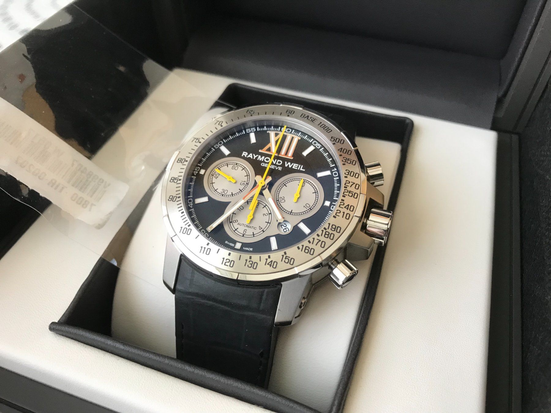 Raymond Weil Orologi: RAYMOND WEIL NABUCCO - CHRONO AUTOMATIC TITANIUM SWISS MADE – Nuovo (secondo la descrizione) da Epalinges venduto da watchforyou 2