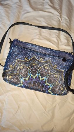 Sac bandoulière  Desigual  bleu