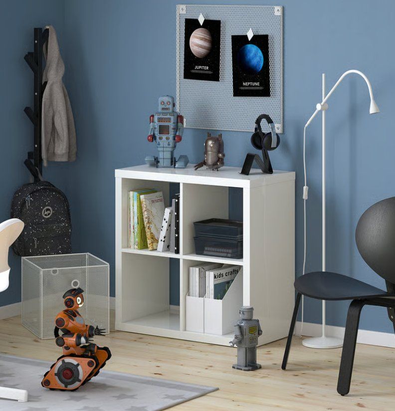 Ikea Scaffali: Ikea KALLAX Étagère, blanc, 77x77 cm – Usato da Clarmont venduto da sil_59s9 2