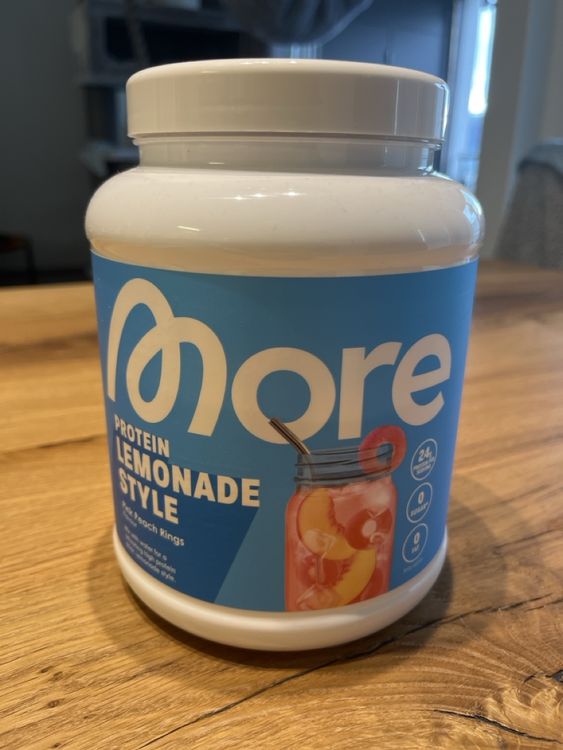 PROTEIN LEMONADE STYLE Pink Peach Rings Flavour (Neu (gemäss ...