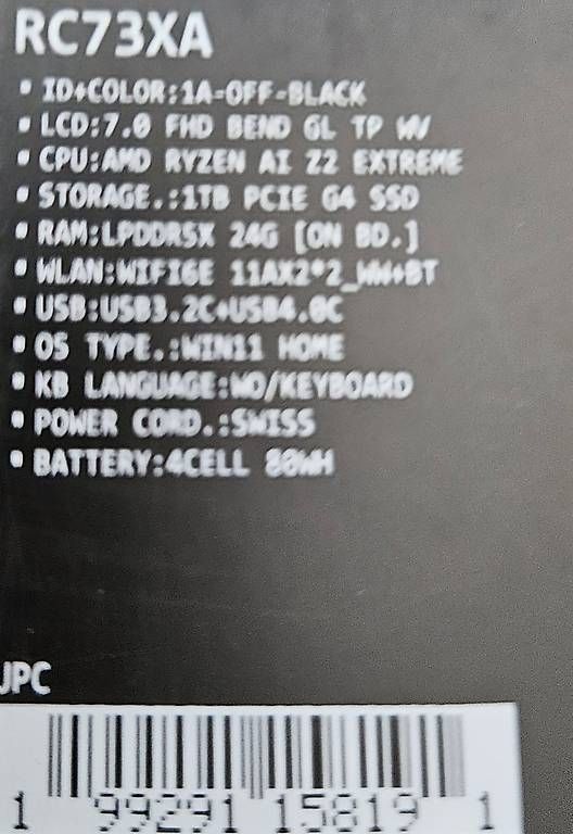 Console: Asus ROG Xbox Ally X – Usato da Meyrin venduto da phi_fk5g 2