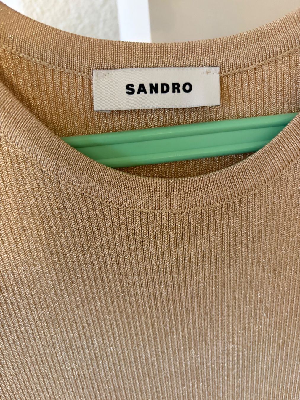 Sandro Vestiti: Sandro Kleid Grösse M mit Fransen neuwertig – Nuovo e nell'imballaggio originale da Uster venduto da FilipaNunes 1