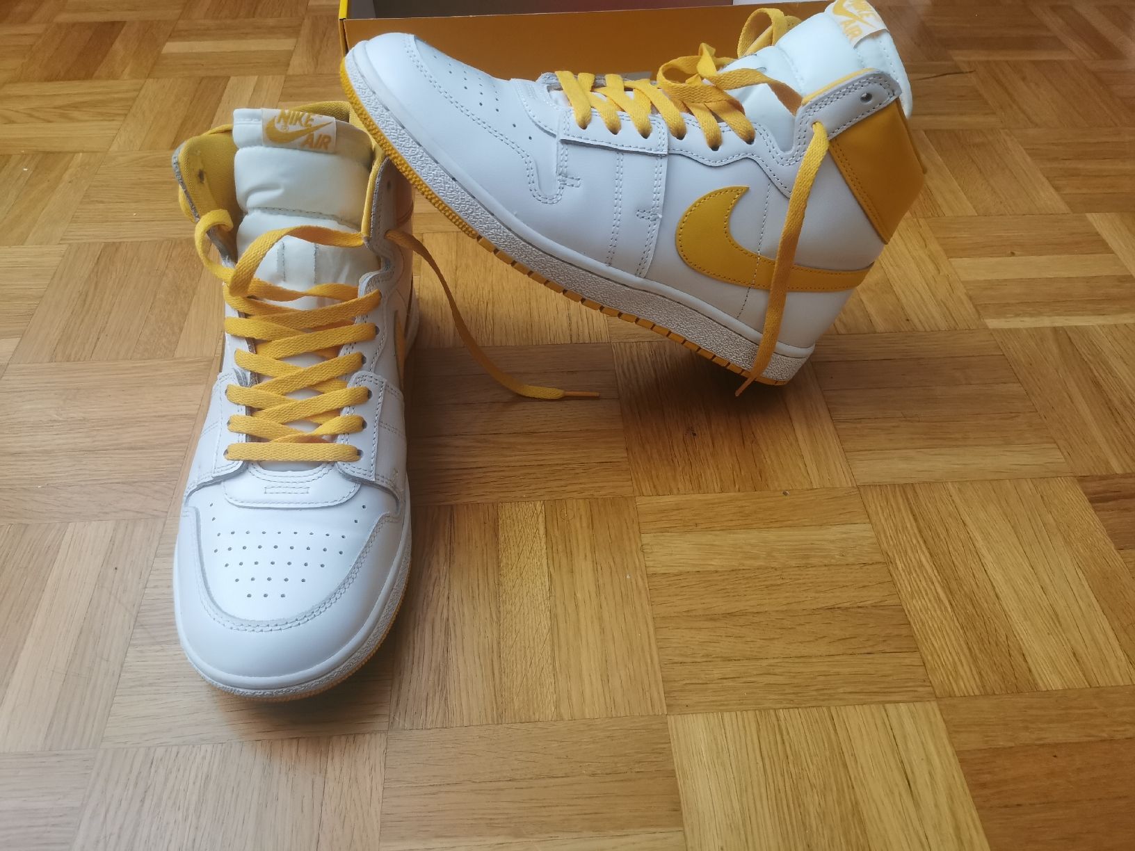 Jordan Scarpe da uomo: Jordan Airship yello Gr: 44 – Usato da Bern venduto da ged_ffx9 3