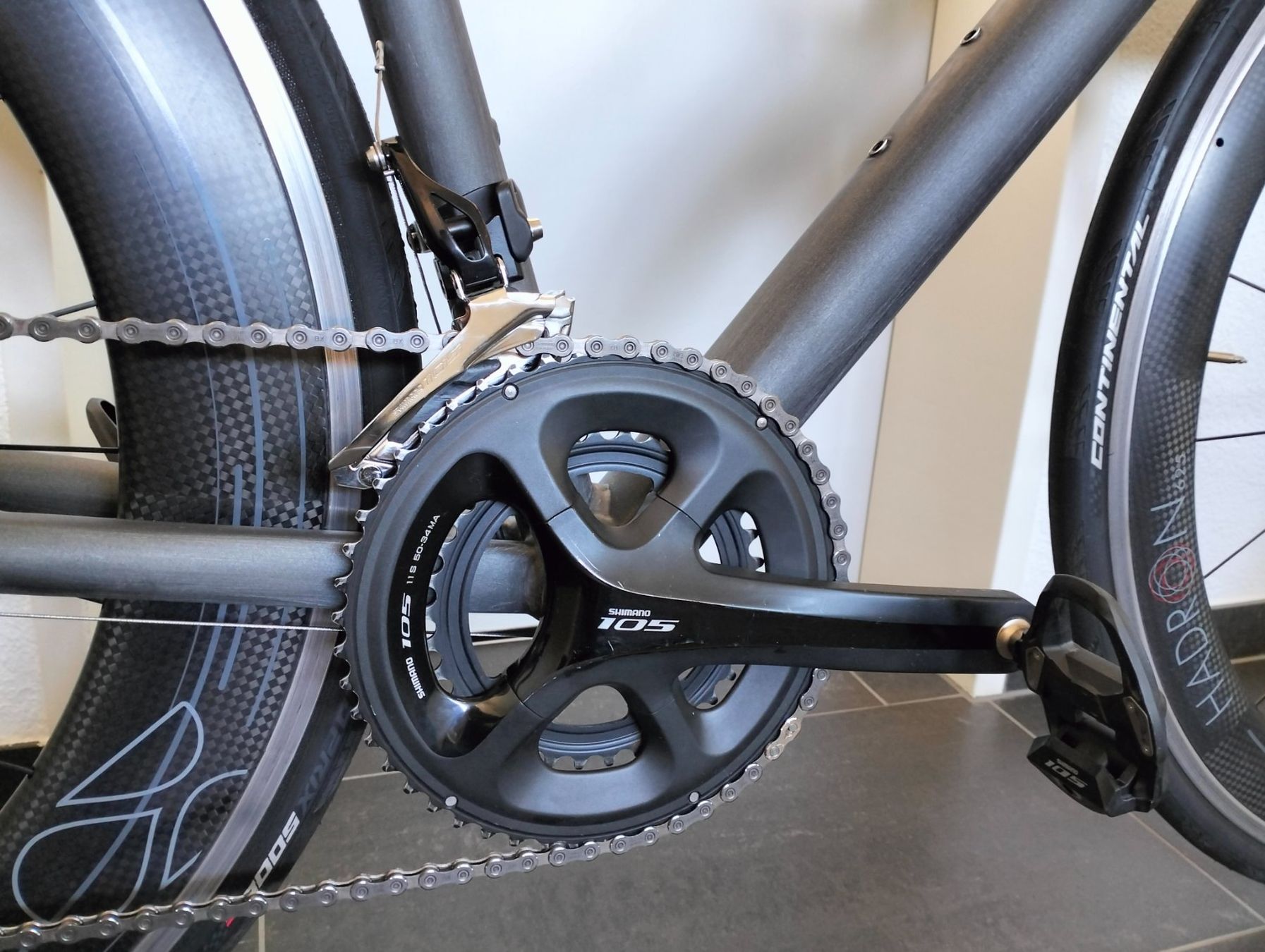 Biciclette: Rennrad und Komponenten ohne Laufradsatz – Usato da Uster venduto da KarlZH 1