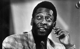 Pelé, grösster Fussballer aller Zeiten, Fussball, Sport,1989