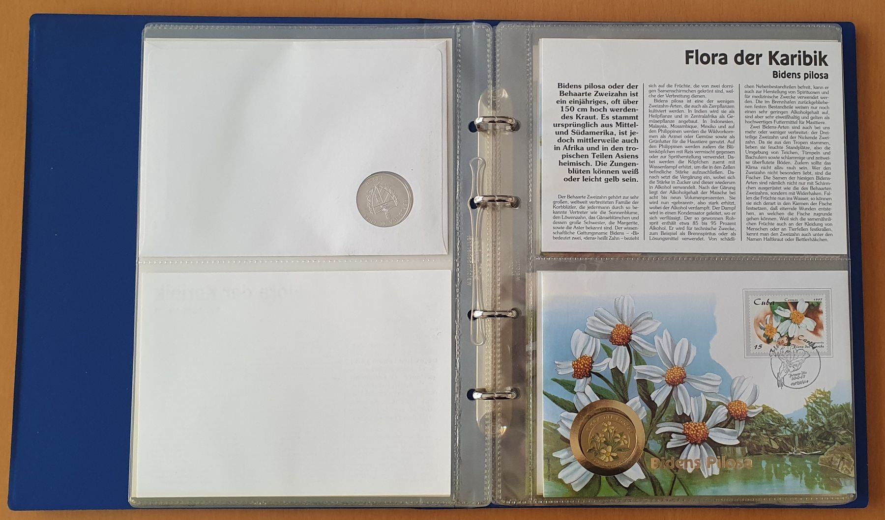 Alle Münzen: 6 Numisbriefe - Flora der Karibik – Gebraucht aus Kreuzlingen von Rschweiz1 3