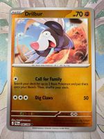 Pokémon TCG – Drilbur Reverse (PBL046) Pitch Black