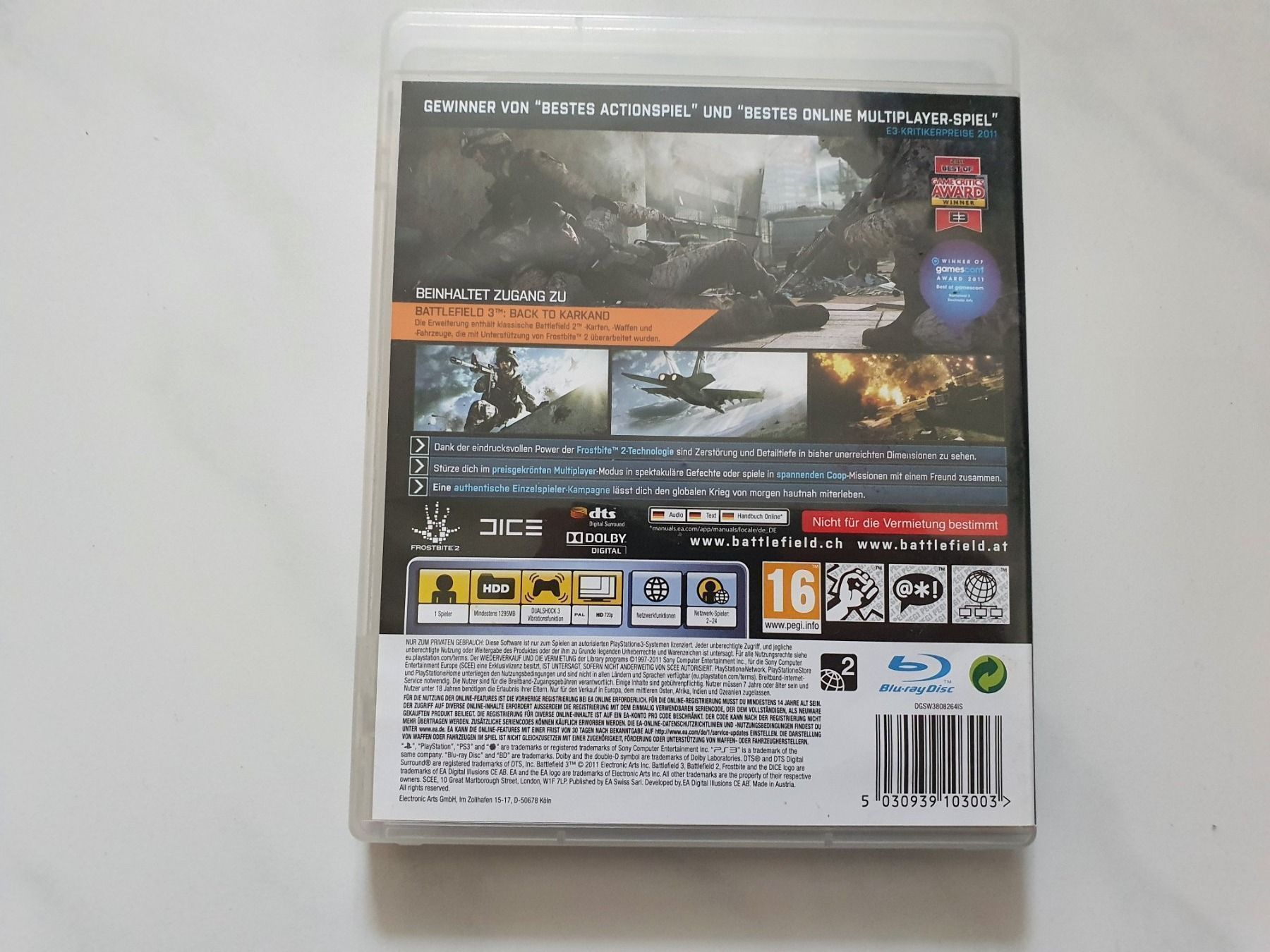 Giochi: Battlefield 3 Limited Edition PS3 – Usato da Ostermundigen venduto da ala_pt5h 1