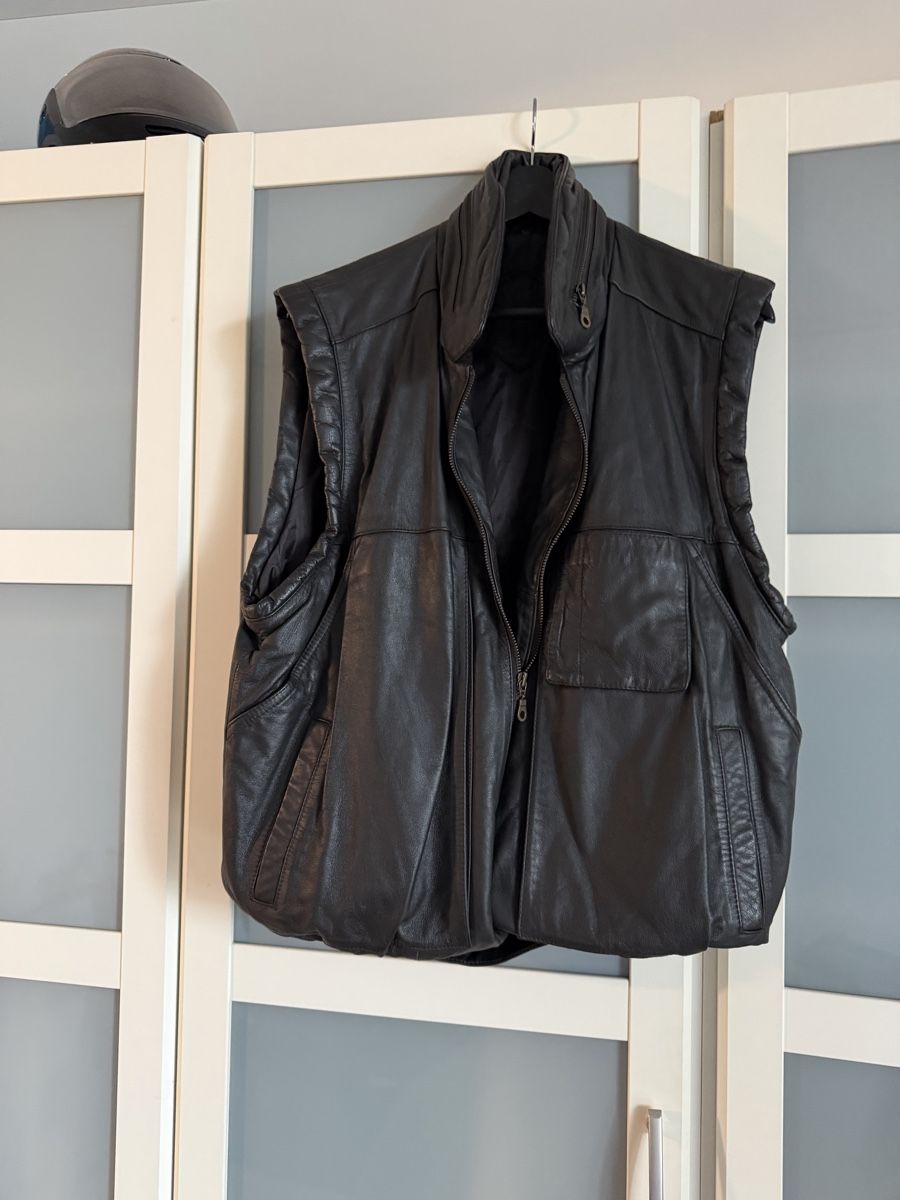Gilet & Giacche: Retro , Vintage Leder Gilet – Usato da Zürich venduto da favdiu11 1